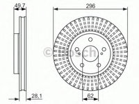 Disc frana LEXUS IS C (GSE2_) (2009 - 2016) BOSCH 0 986 479 633 piesa NOUA