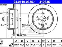 Disc frana LEXUS IS II (GSE2, ALE2, USE2) (2005 - 2016) ATE 24.0110-0335.1 piesa NOUA