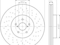 Disc frana LEXUS IS II limuzina (GSE2_, ALE2_, USE2_) - TEXTAR 92199703