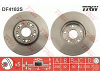 Disc frana Lexus LS (UCF10) 1989-1995 #2 09793110