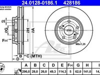 Disc frana LEXUS RX MCU15 ATE 24012801861