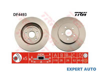 Disc frana Lexus RX (MHU3_, GSU3_, MCU3_) 2003-2008 #2 0986479722