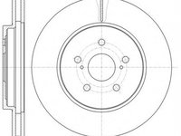 Disc frana LEXUS RX MHU3 GSU3 MCU3 ROADHOUSE 61136.1