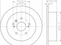 Disc frana LEXUS RX MHU3 GSU3 MCU3 TEXTAR 92171603