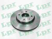 Disc frana M1005V LPR pentru Mitsubishi Aspire Mitsubishi Galant Mitsubishi Legnum Mitsubishi Cedia Mitsubishi Lancer