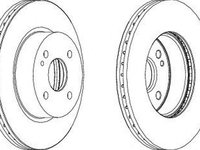 Disc frana MAZDA 2 DE FERODO DDF1738