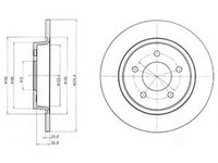 Disc frana MAZDA 3 (BL) (2008 - 2016) DELPHI BG3930 piesa NOUA