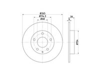 Disc frana Mazda 3 (BM) 2013-2016 #2 203283