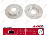 Disc frana MAZDA 3 Limuzina (BK) (1999 - 2009) ABE C43026ABE piesa NOUA