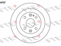 Disc frana MAZDA 30X (EC), MAZDA MX-5 (NA), MAZDA ETUDE IV (BG) - FTE BS4747