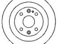 Disc frana MAZDA 30X (EC), MAZDA MX-5 (NA), MAZDA ETUDE IV (BG) - MAPCO 15527