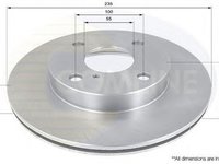 Disc frana MAZDA 323 F IV BG COMLINE ADC0407V