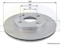 Disc frana MAZDA 323 F VI BJ COMLINE ADC0412V