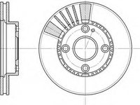 Disc frana MAZDA 323 S VI BJ ROADHOUSE 6834.1