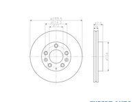 Disc frana Mazda 6 (GG) 2002-2008 #2 0986479034