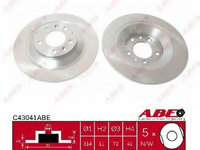 Disc frana MAZDA 6 (GG) (2002 - 2008) ABE C43041ABE