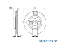 Disc frana Mazda 6 Hatchback (GG) 2002-2008 #2 0986479542