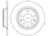 Disc frana MAZDA 6 Hatchback (GG) (2002 - 2008) REMSA 6881.00 piesa NOUA