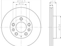 Disc frana MAZDA 6 Sport (GH) - OEM - MEYLE ORIGINAL GERMANY: 35-155210026|35-15 521 0026 - W02386256 - LIVRARE DIN STOC in 24 ore!!!