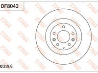 Disc frana MAZDA CX-7 ER TRW DF8043 PieseDeTop