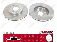 Disc frana MAZDA DEMIO (DW) (1996 - 2003) ABE C33044ABE