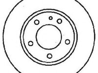 Disc frana MAZDA EUNOS 500 (CA), MAZDA MX-6 (GE), MAZDA TELSTAR IV (GE) - JURID 561717J