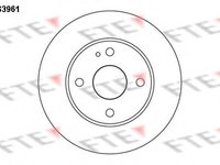 Disc frana MAZDA MX-5 (NA), MAZDA ETUDE IV (BG), MAZDA ETUDE IV (BG) - FTE BS3961