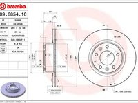 Disc frana MAZDA RX 7 III FD BREMBO 09685410