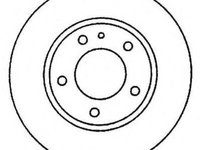 Disc frana MERCEDES-BENZ A-CLASS (W168) - JURID 562049JC