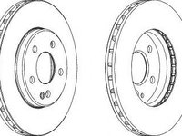 Disc frana MERCEDES-BENZ A-CLASS (W169) (2004 - 2012) FERODO DDF1316