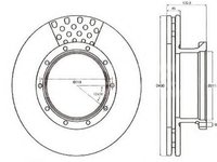 Disc frana MERCEDES-BENZ ACTROS, MERCEDES-BENZ ATEGO, MERCEDES-BENZ ECONIC - JURID 567751J