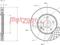 Disc frana MERCEDES-BENZ B-CLASS W245 METZGER 6110148