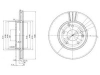 Disc frana MERCEDES-BENZ C-CLASS Break (S202) (1996 - 2001) DELPHI BG3240C