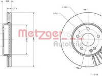 Disc frana MERCEDES-BENZ C-CLASS combi S202 METZGER 6110135