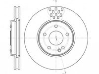 Disc frana MERCEDES-BENZ C-CLASS cupe CL203 ROADHOUSE 6556.1