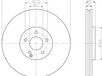 Disc frana MERCEDES-BENZ C-CLASS limuzina (W203), MERCEDES-BENZ C-CLASS T-Model (S203), MERCEDES-BENZ CLK (C209) - TEXTAR 92123603