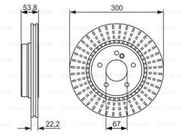 Disc frana MERCEDES-BENZ C-CLASS T-Model S203 LPR M2033V