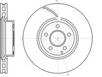 Disc frana MERCEDES-BENZ C-CLASS W204 ROADHOUSE 61067.1