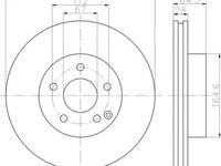 Disc frana MERCEDES-BENZ C-CLASS W204 TEXTAR 92163203