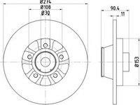 Disc frana MERCEDES-BENZ CITAN Dualiner (415) (2012 - 2020) TEXTAR 92196203