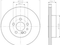 Disc frana MERCEDES-BENZ CL-CLASS cupe (C140), MERCEDES-BENZ S-CLASS limuzina (W140), MERCEDES-BENZ S-CLASS limuzina (W220) - TEXTAR 92056800