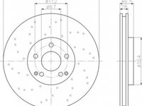 Disc frana MERCEDES-BENZ CLK C209 TEXTAR 92119803