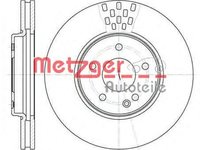 Disc frana MERCEDES-BENZ CLK Cabriolet A208 METZGER 6556.1
