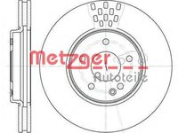 Disc frana MERCEDES-BENZ CLK Cabriolet A209 METZGER 6556.1