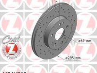 Disc frana MERCEDES-BENZ COUPE (C124), MERCEDES-BENZ limuzina (W124), MERCEDES-BENZ KOMBI Break (S124) - ZIMMERMANN 400.1418.52