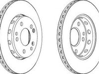 Disc frana MERCEDES-BENZ E-CLASS combi S124 JURID 561876J