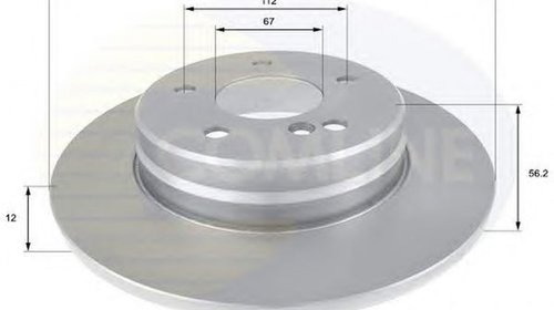 Disc frana MERCEDES-BENZ E-CLASS combi S124 C