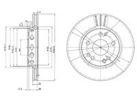 Disc frana MERCEDES-BENZ E-CLASS cupe C124 DELPHI BG2771