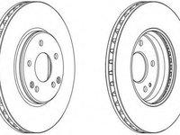 Disc frana MERCEDES-BENZ E-CLASS limuzina (W210), MERCEDES-BENZ E-CLASS Break (S210), MERCEDES-BENZ SLK (R170) - WAGNER WGR1136-1