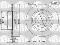 Disc frana MERCEDES-BENZ E-CLASS T-Model S212 SASIC 6106055
